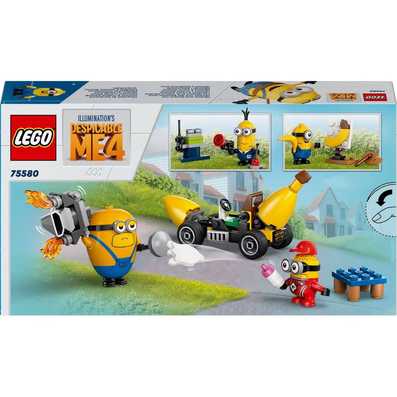 LEGO® Minions Despicable 4 75580 - Minions und das Bananen Auto (136 Teile) – Bild 3