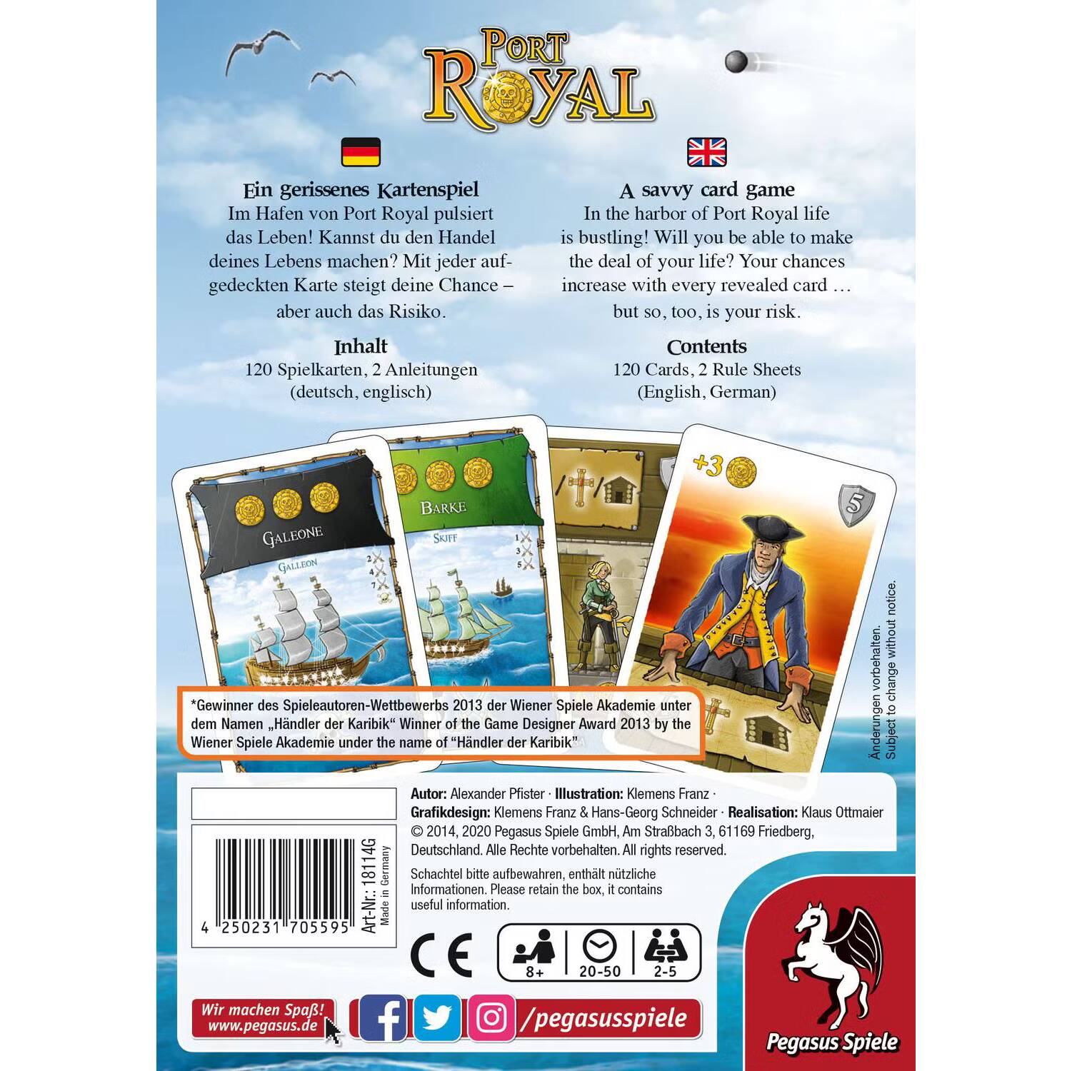 Pegasus Spiele 18114G - Port Royal – Bild 3