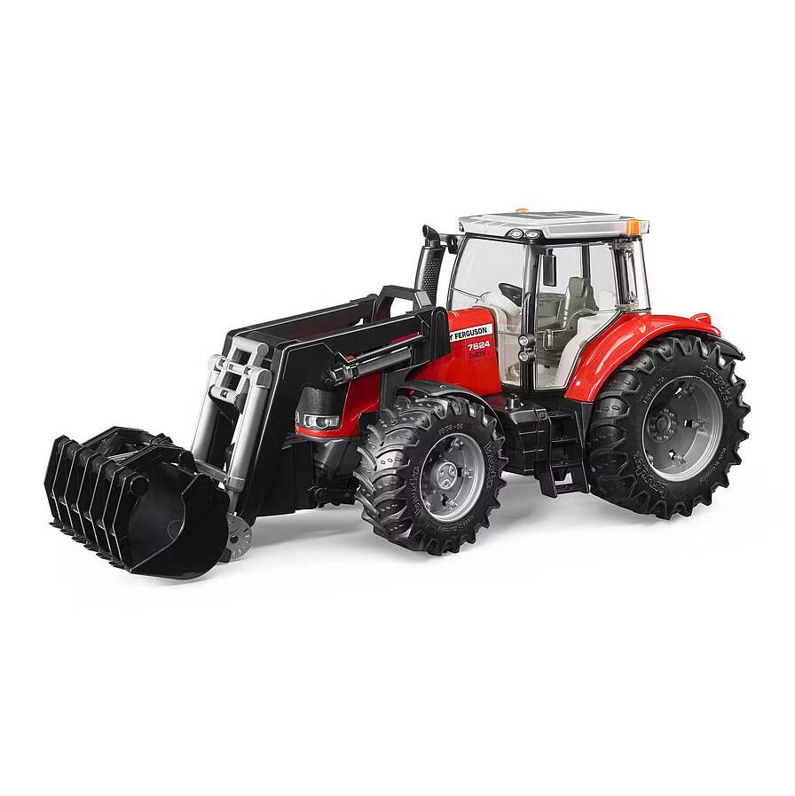 Bruder 03047 - Massey Ferguson 7624 mit Frontlader, 1:16