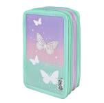 Butterfly Wishes - Tripledecker, gefülltes Schüleretui