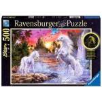 Einhörner am Fluss - Puzzle 500 Teile