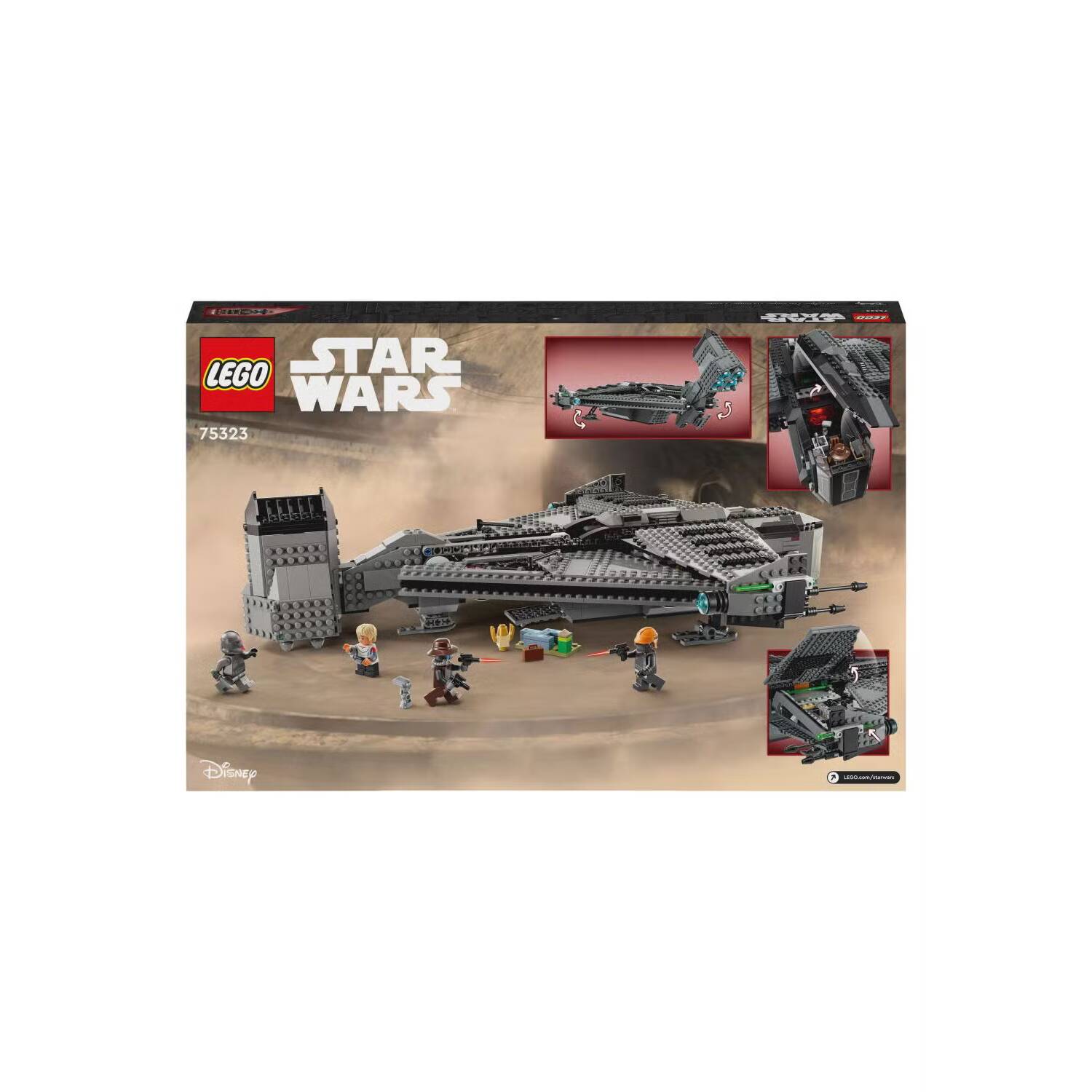 LEGO® 75323 - Star Wars™ Die Justifer (1022 Teile) – Bild 3