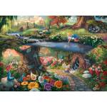 Disney, Alice im Wunderland - 1000 Teile Puzzle (Thomas Kinkade) – Bild 2