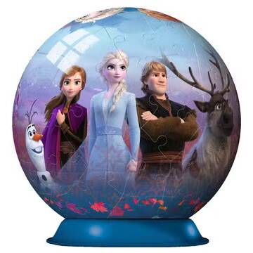 Disney Frozen 2 / Eiskönigin 2 - 3D Puzzle Ball 72 Teile – Bild 2