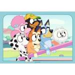 Spaß mit Bluey - Puzzle - 2 x 12 Teile – Bild 2